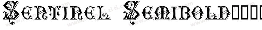 Sentinel Semibold字体转换